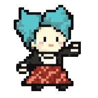 Pixel Dancing Sticker
