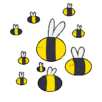 Bee Insect Sticker by entomologando