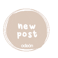 CCOdeon new post newpost odeon Sticker