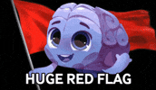 Warning Watch Out GIF by Raena AI