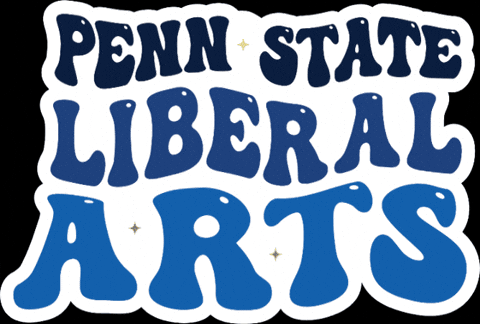 pennstateliberalarts giphygifmaker groovy pennsylvania psu GIF
