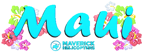 Hawaii Aloha Sticker by Maverick Helicopters