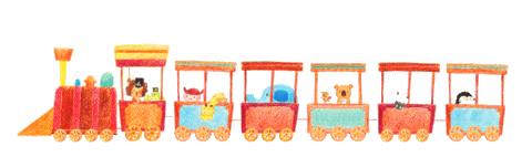 Train Sticker by allthings_hk