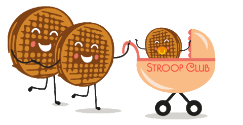 baby stroopwafel Sticker by StroopClub