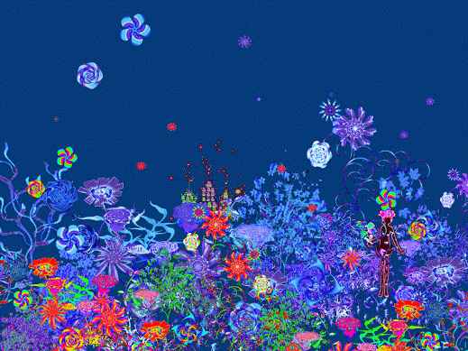 Animation Flowers GIF