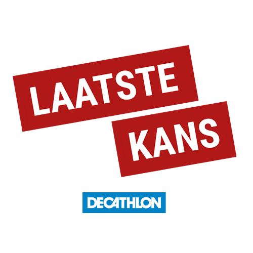 Last Chance Sticker by Decathlon