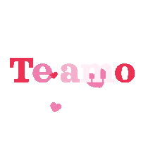 i love you heart Sticker by Canticos World