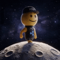 To The Moon Astronaut GIF by SaluteXRPL
