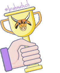Trophy Award Sticker by Brahma Tech