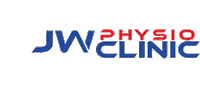 JWPhysioClinic logo white physio physiotherapy Sticker
