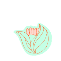 Flower Friend Sticker by Leesh