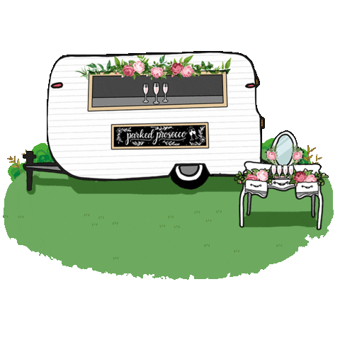 parkedprosecco giphyupload cheers flowers wine Sticker