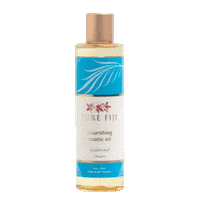 purefiji skincare coconut oil fii massage oil Sticker