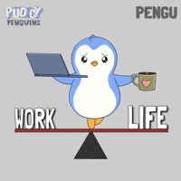 Working At Work GIF by Pudgy Penguins