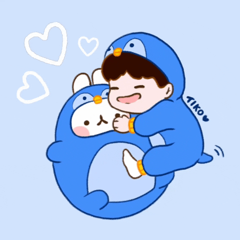 Tikonaartz giphyattribution txt tomorrow x together molang GIF