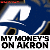 University Of Akron GIF by Bovada
