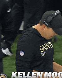 Football Pacing GIF by New Orleans Saints