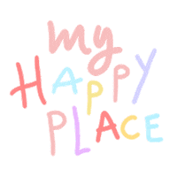 Happy Myhappyplace Sticker by Stroberi