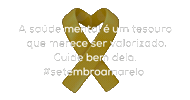 Setembro Amarelo Sticker by Atelier das Arteiras