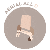 All Day Pole Dance Sticker by DAYR STUDIO