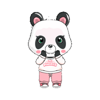 Happy Love You Sticker by PandaPals