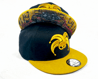 Capichecaps blue black yellow king GIF