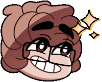 Peacuch reaction sparkle peach emote Sticker
