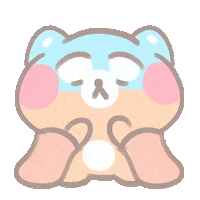 Sad Tired Sticker