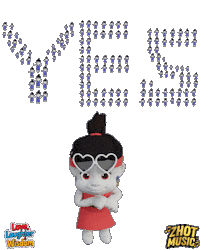 Lets Go Yes Sticker by Zhotcita