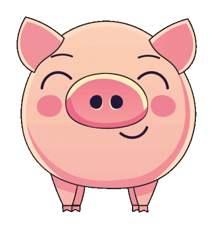 Farm Animals Smile Sticker by Open Cages UA