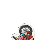 Paul Bunyan Minnesota Sticker by VisitBemidji