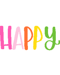 Happy Disney Sticker