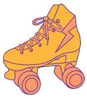 Roller Skate Sticker by RollerFit