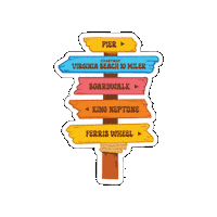 Virginia Beach Sticker by J&A Racing