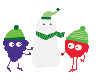 seasons greetings fun Sticker by GoGo squeeZ