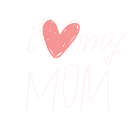 Love You Mom Sticker by BrittDoesDesign