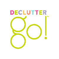 WhollyOrganized decluttergo Sticker