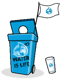 vivaconagua_ch festival donation becher vivaconagua Sticker