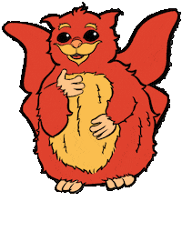 Vintage Disney Fuzzball Sticker