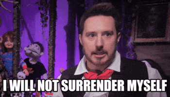I Will Not Guillermo Del Toro GIF by Dead Meat James