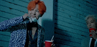 k-pop eating GIF