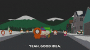 stan marsh run GIF by South Park 
