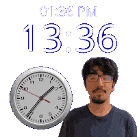1 Pm Sticker