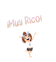 thetownserif muy rico muyrico abby dreams of food thetownserif Sticker