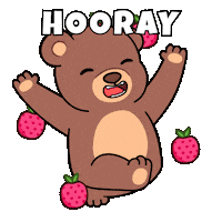 Happy Lets Go Sticker by BEARISH