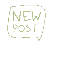 New Post Baru Sticker