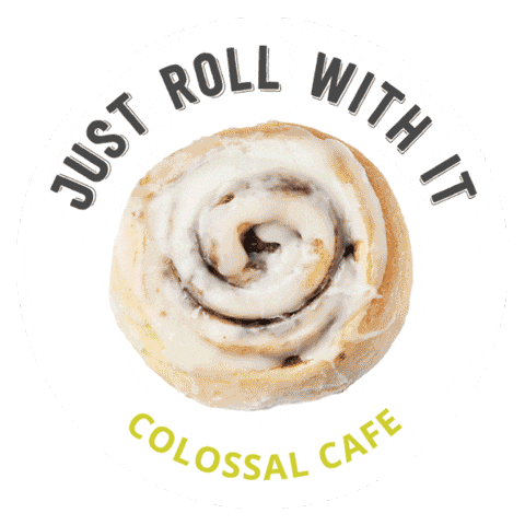 Small Business Breakfast Sticker by Colossal Cafe