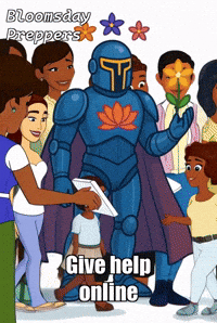 Community Working GIF by Bloomsday Preppers