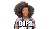 girl oops Sticker by Salon Line
