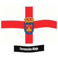 Flag Spain Sticker by Formación Ninja